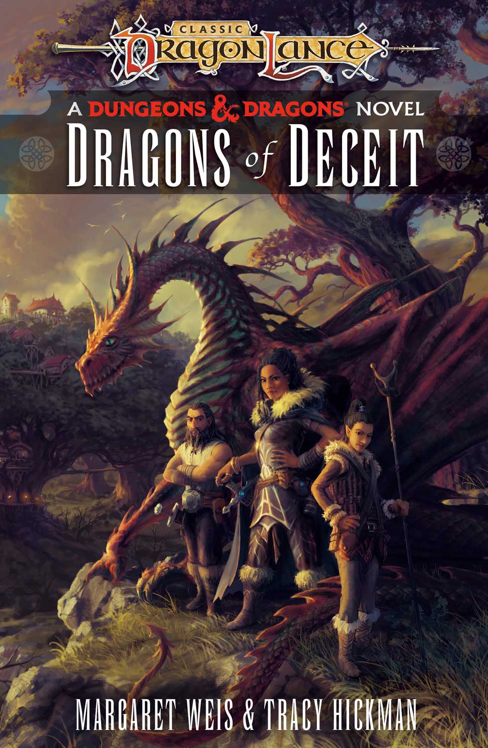 Dragons of Deceit - Hardcover (Dragonlance Destinies Vol. 1)